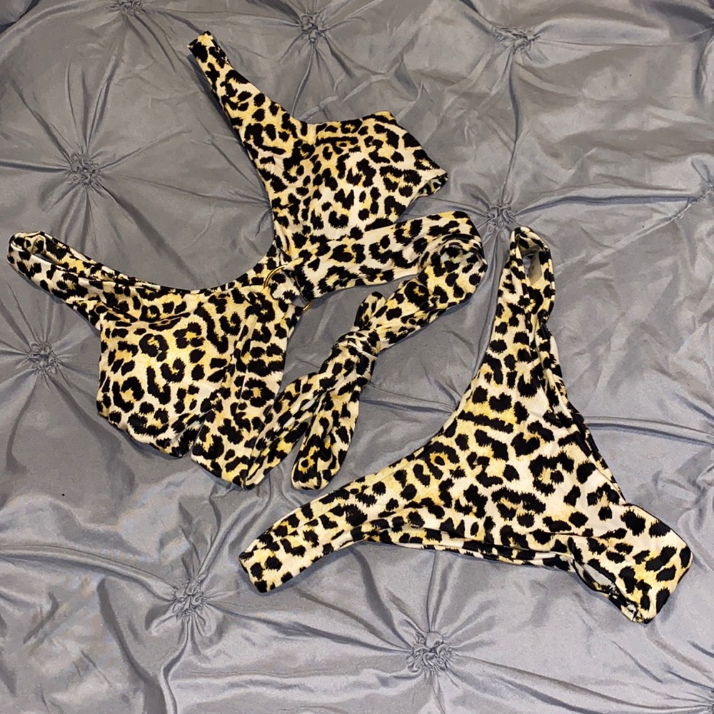 Cheetah Print Bikini